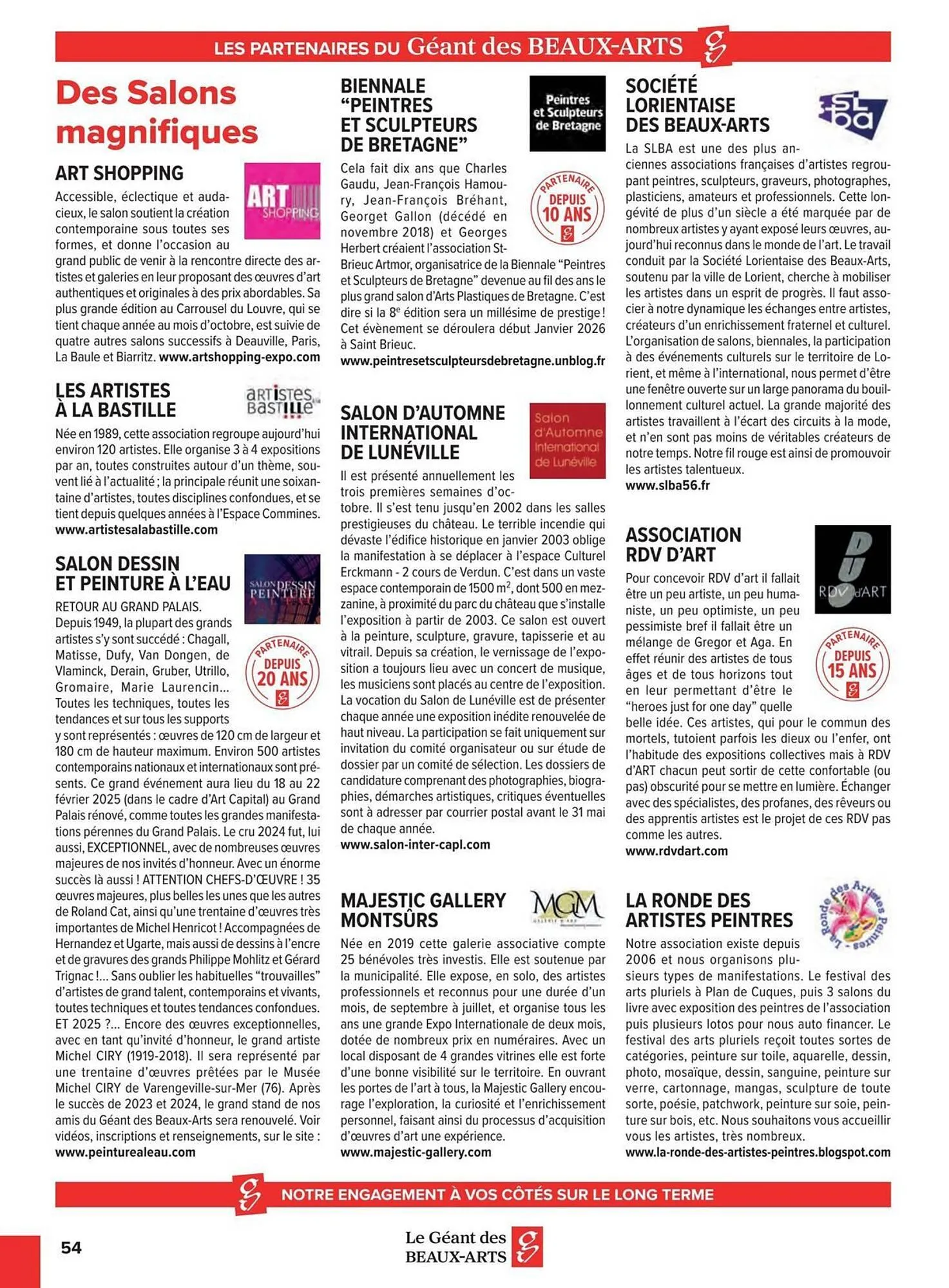 Catalogue Le Géant des Beaux-Arts du 6 janvier au 31 décembre 2025 - Catalogue page 150