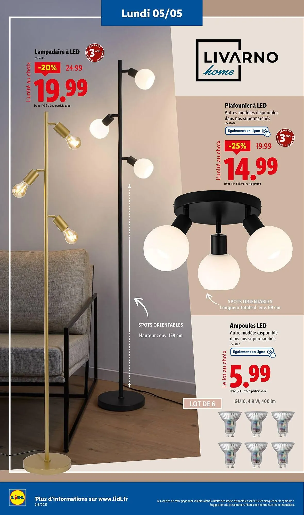 Catalogue Lidl du 30 avril au 7 mai 2025 - Catalogue page 58