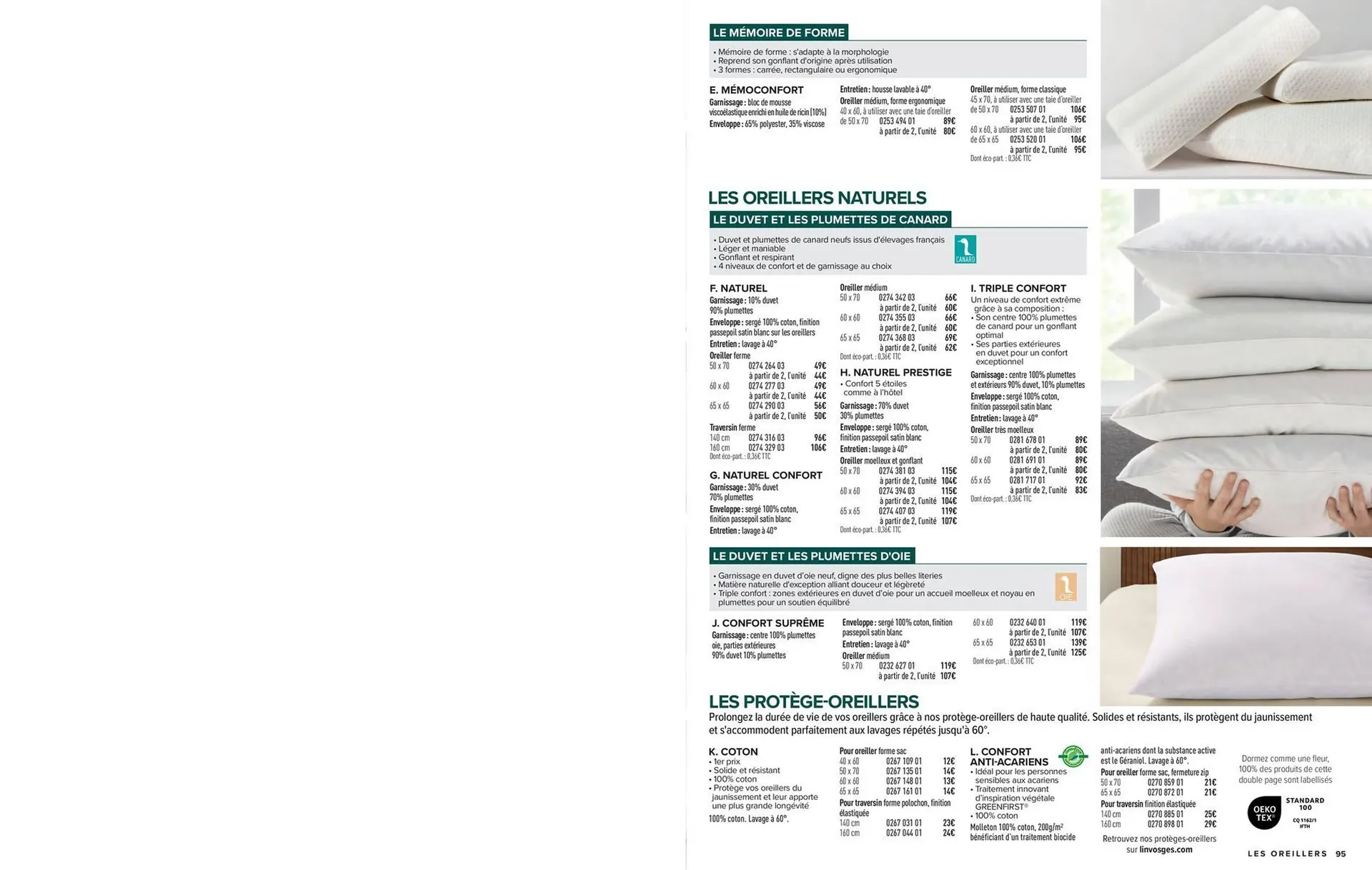 Catalogue Linvosges du 1 juin au 31 août 2026 - Catalogue page 95