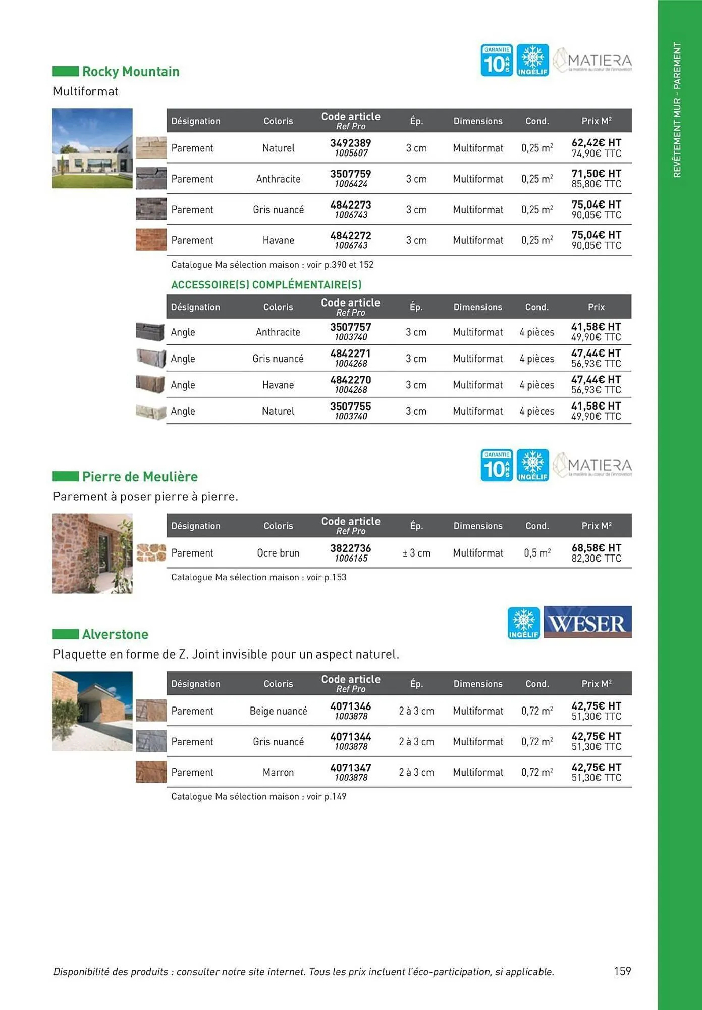 Catalogue Point P du 19 août au 1 janvier 2026 - Catalogue page 159