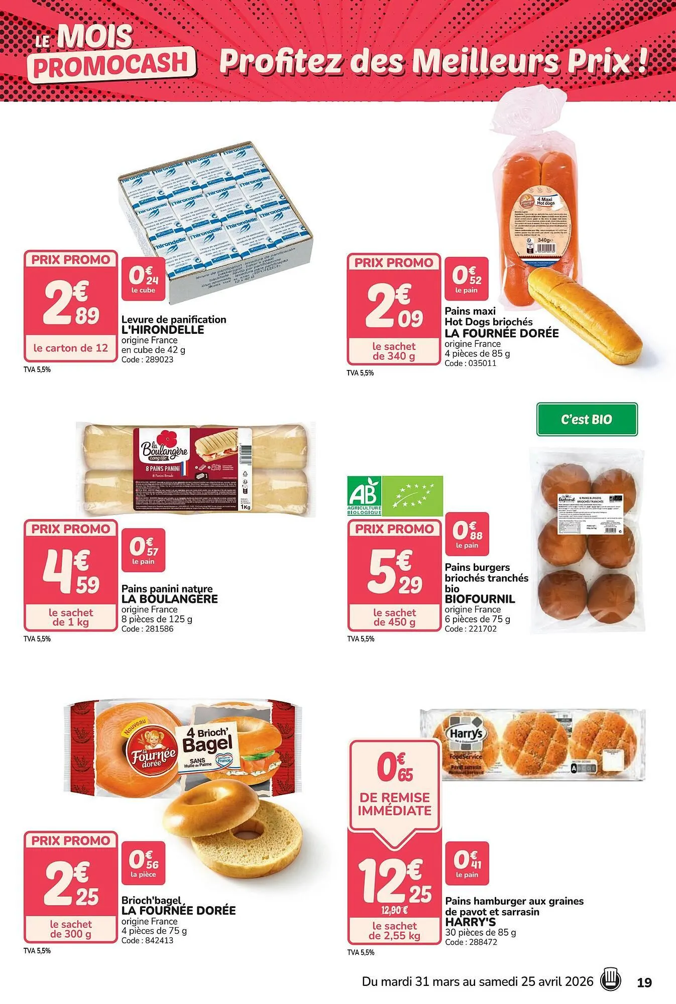 Catalogue Promocash du 31 mars au 25 avril 2026 - Catalogue page 19