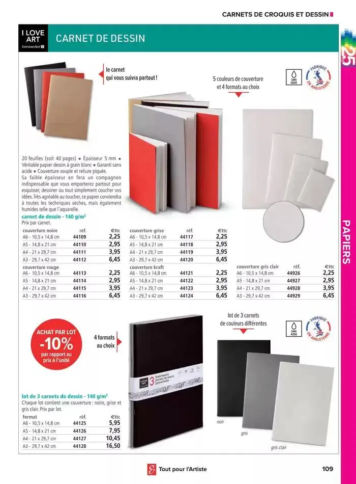 Catalogue Le Géant des Beaux-Arts du 6 janvier au 31 décembre 2025 - Catalogue page 13