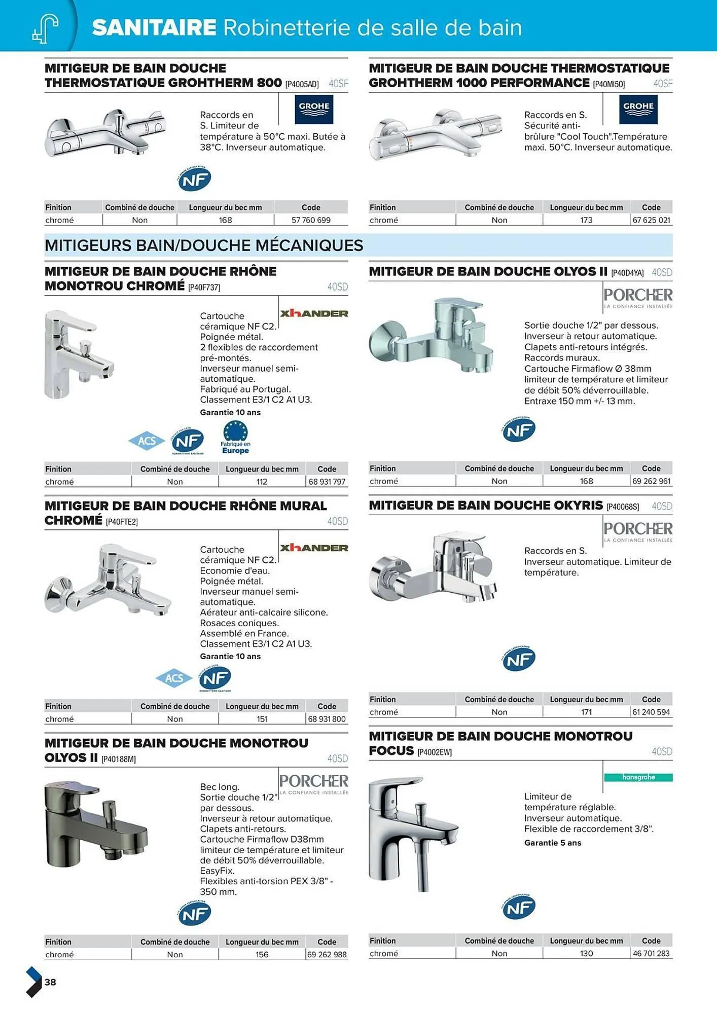 Catalogue Prolians du 2 octobre au 31 décembre 2025 - Catalogue page 38
