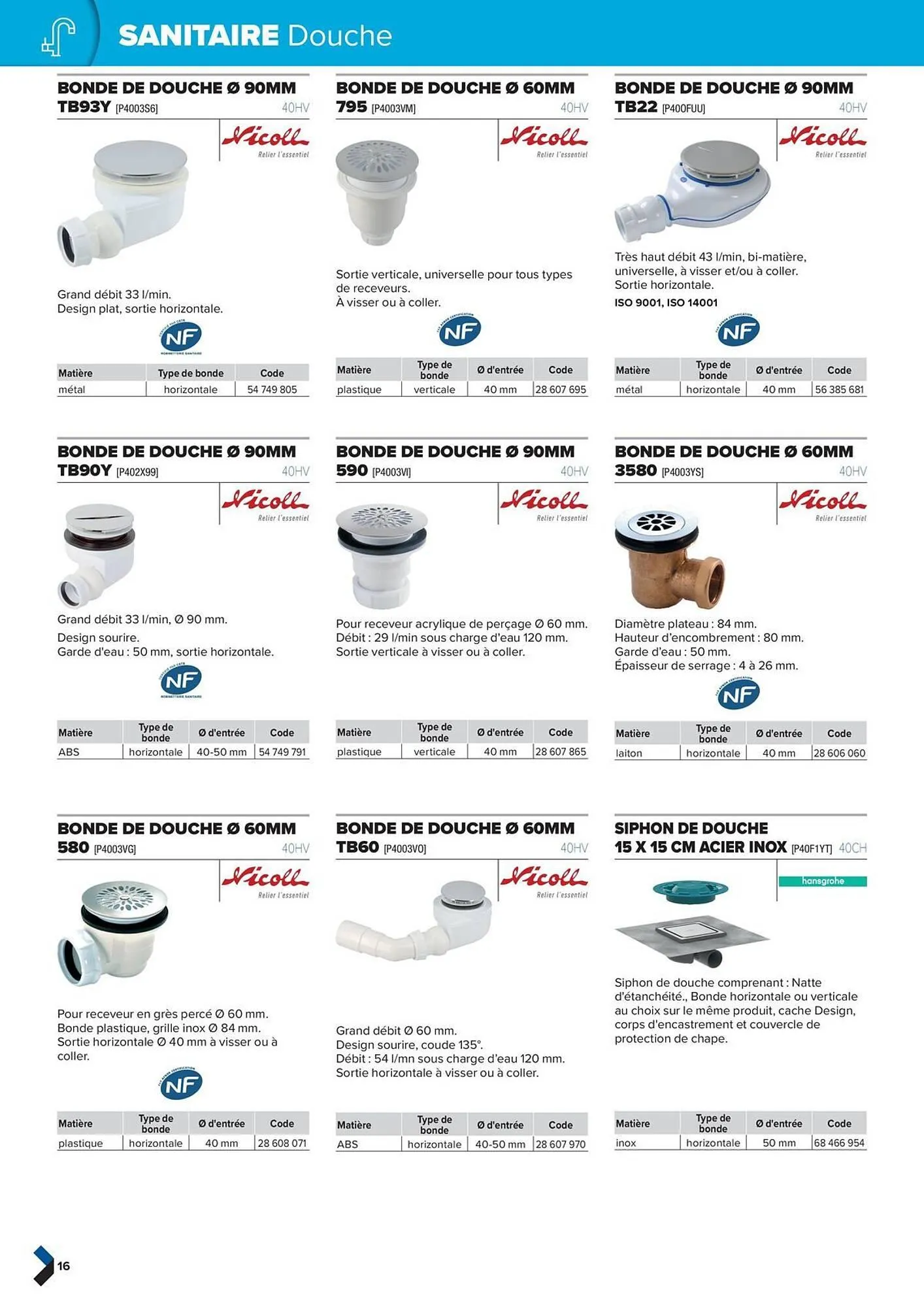 Catalogue Prolians du 2 octobre au 31 décembre 2025 - Catalogue page 16
