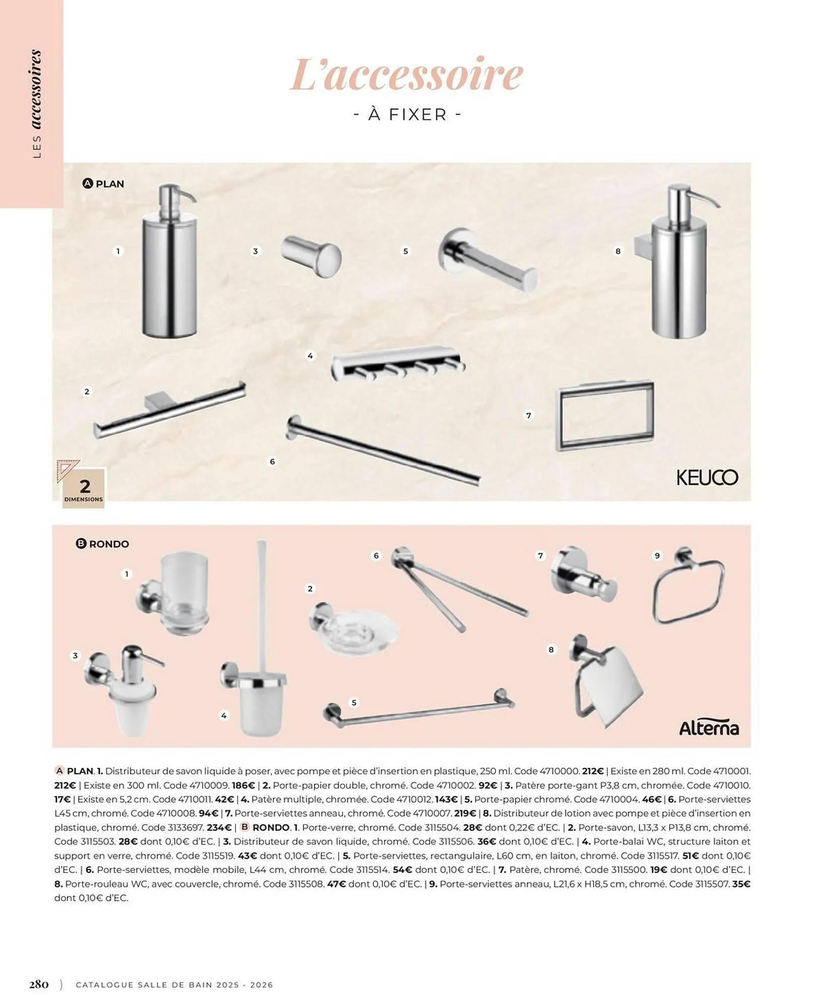 Catalogue Cedeo du 3 juin au 31 décembre 2025 - Catalogue page 280