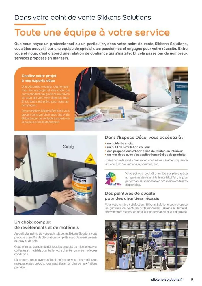  Le catalogue Sikkens Solutions 2023 du 9 mai au 31 décembre 2025 - Catalogue page 9