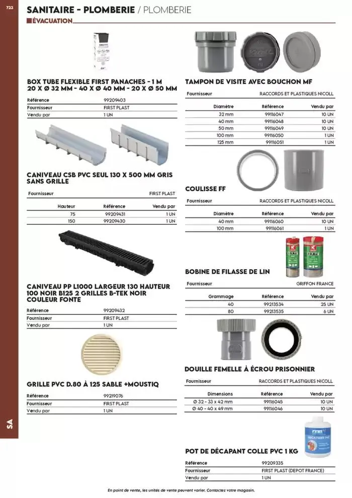 Tout faire +de 15 000 Produits du 17 décembre au 30 juin 2025 - Catalogue page 691