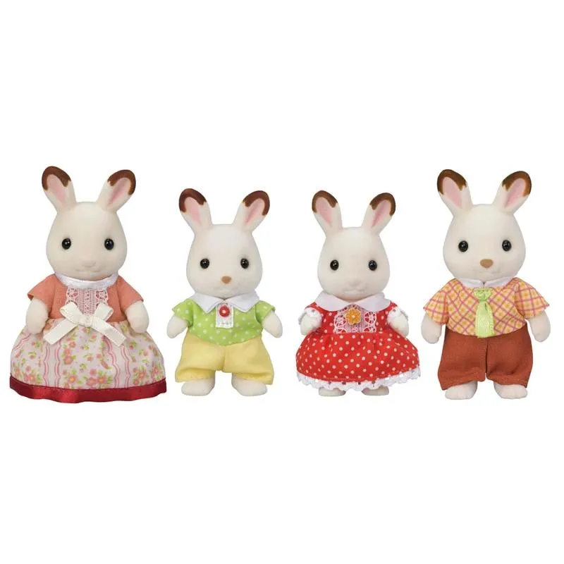 Sylvanian Families - La Famille Lapin Chocolat