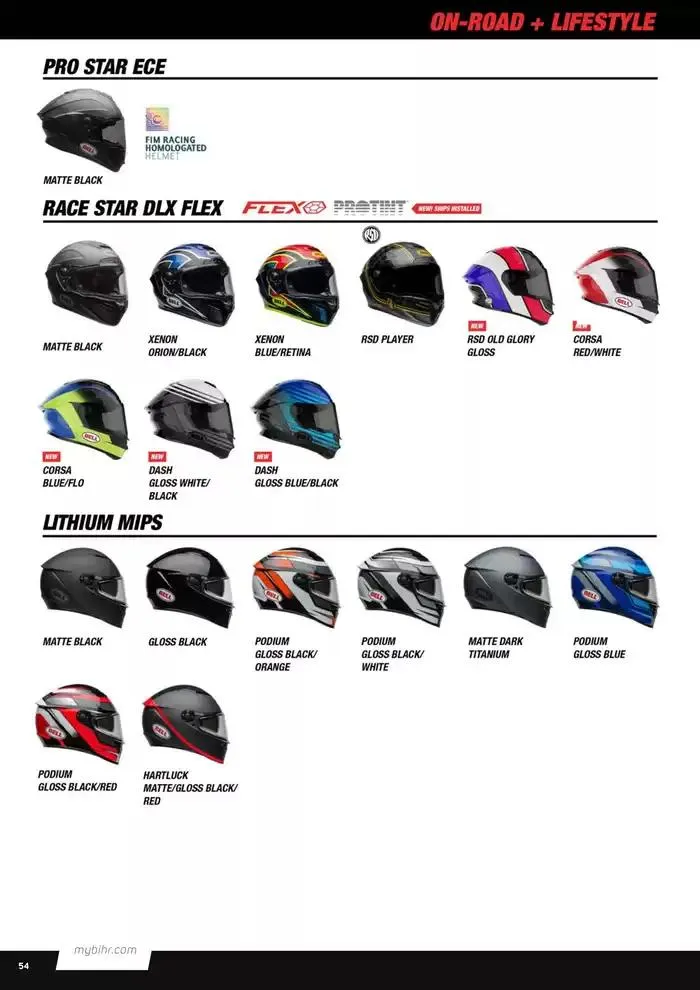 BELL Spring 2025 du 27 mars au 31 décembre 2025 - Catalogue page 54