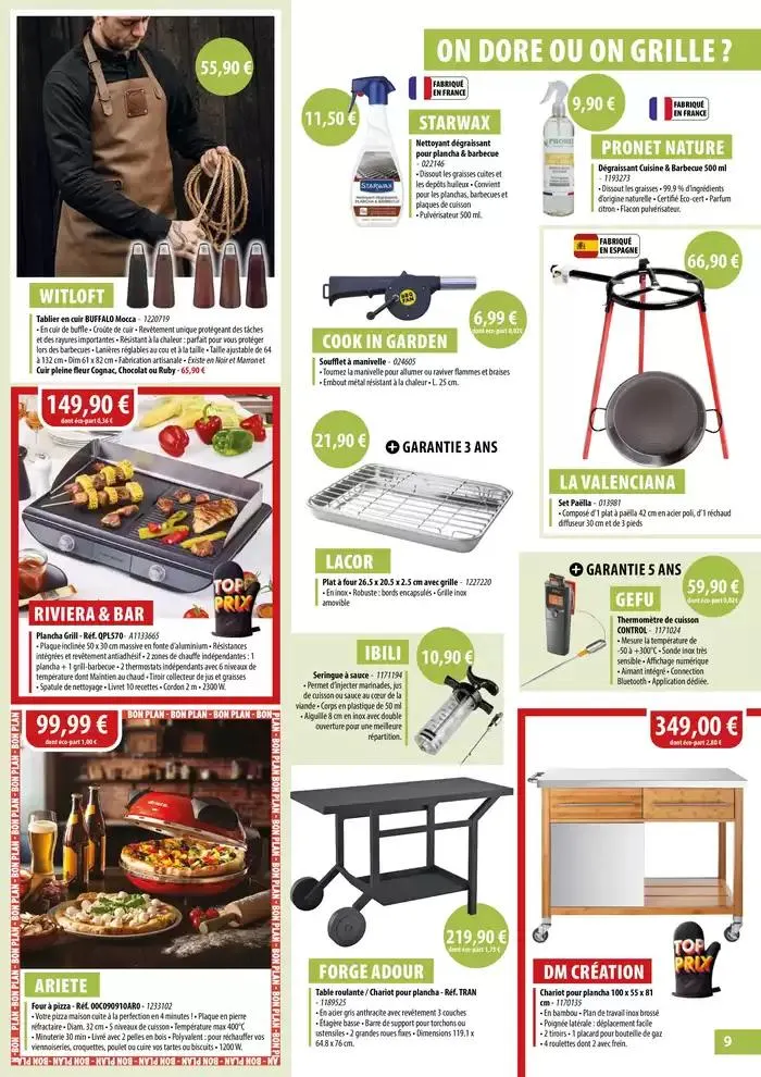 Les beaux jours S'invitent à table du 12 mai au 22 juin 2025 - Catalogue page 9