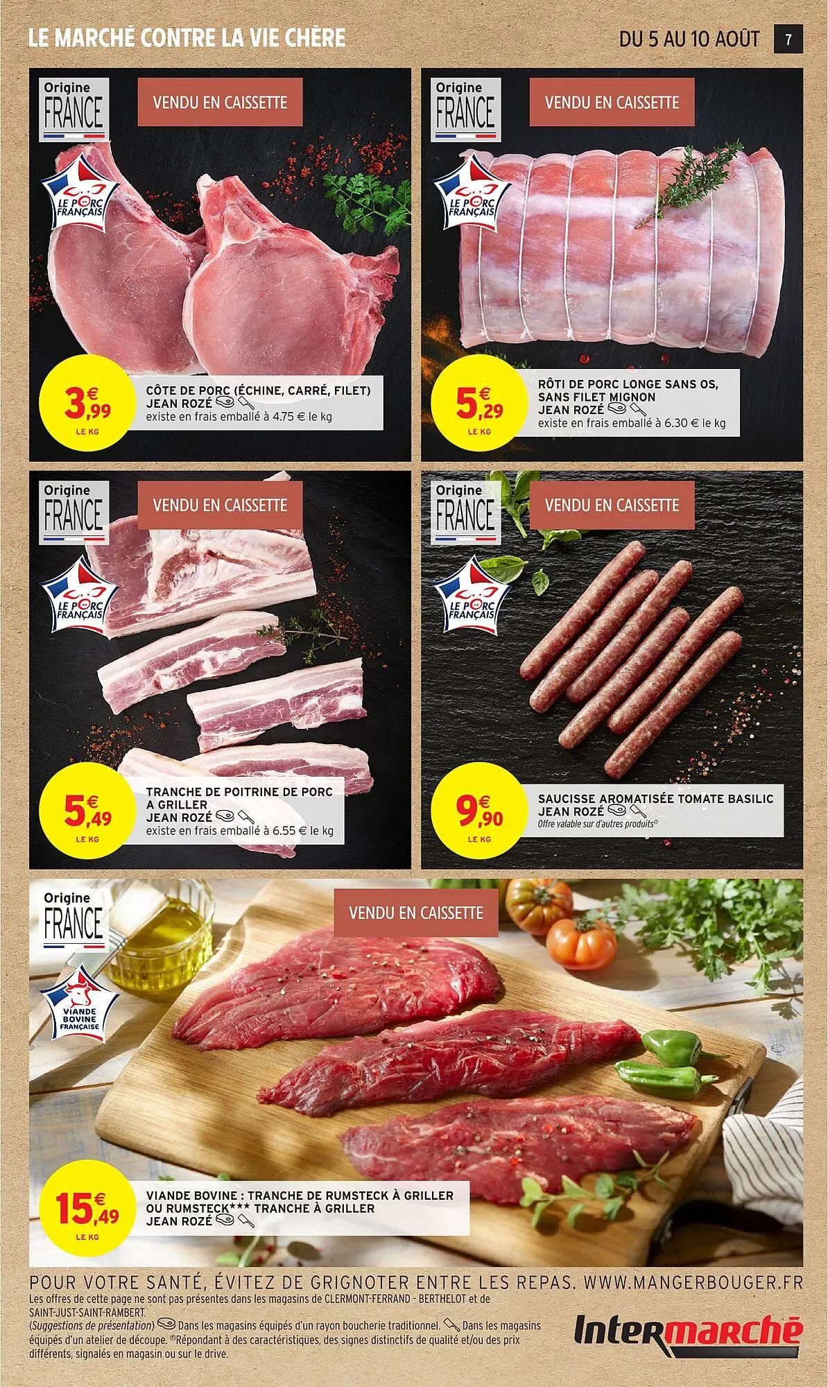 Catalogue Intermarché du 5 août au 17 août 2025 - Catalogue page 7