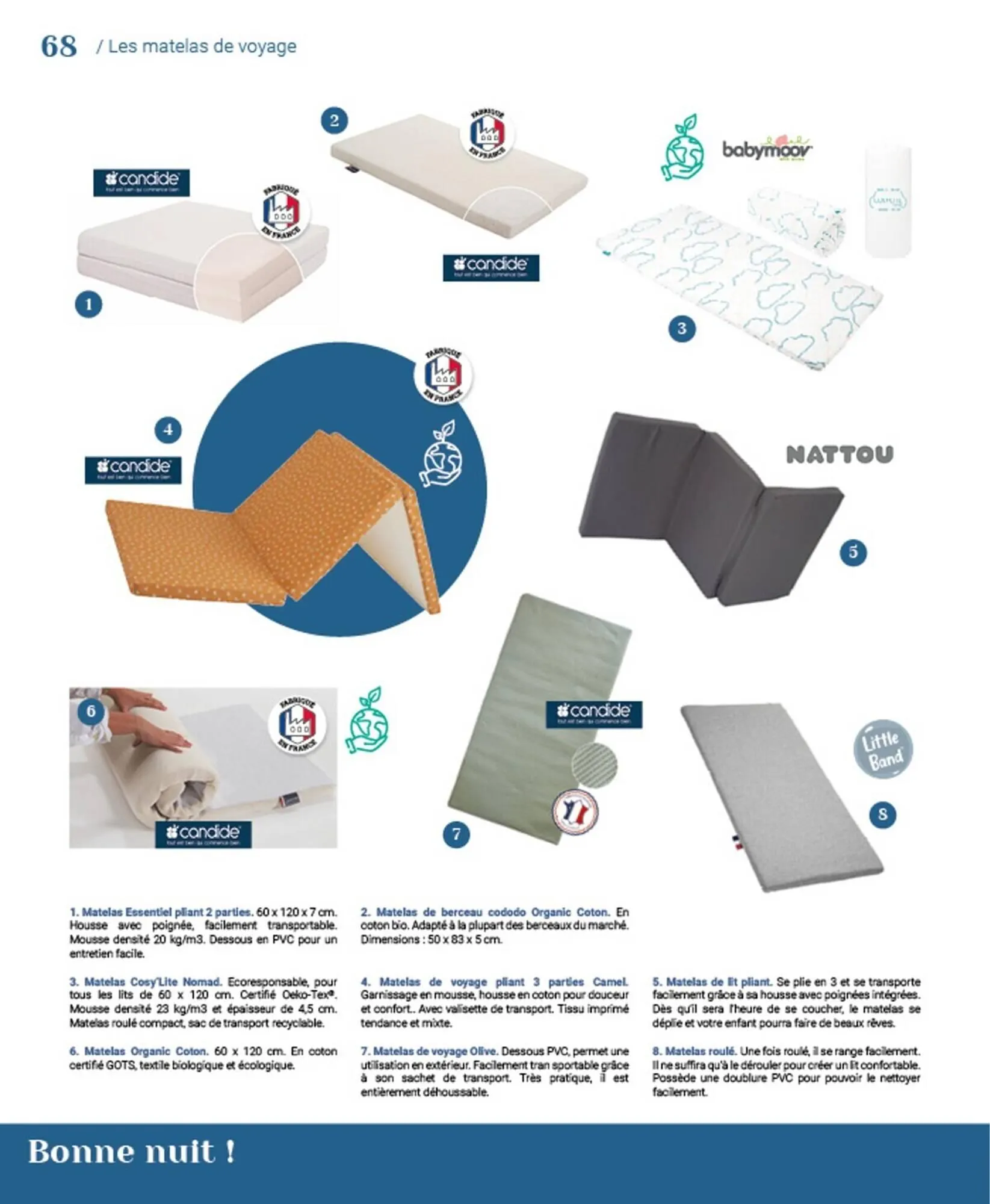 Catalogue autour de bébé du 31 mars au 31 janvier 2024 - Catalogue page 70