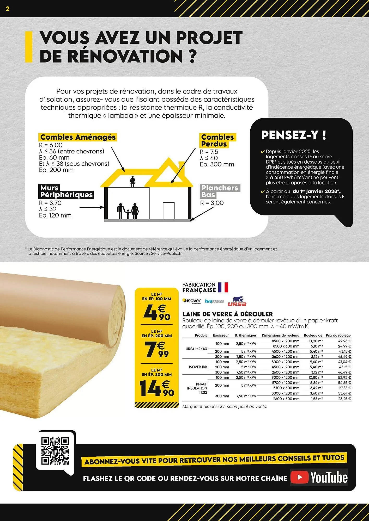 Catalogue Tout faire matériaux du 1 octobre au 31 octobre 2025 - Catalogue page 2