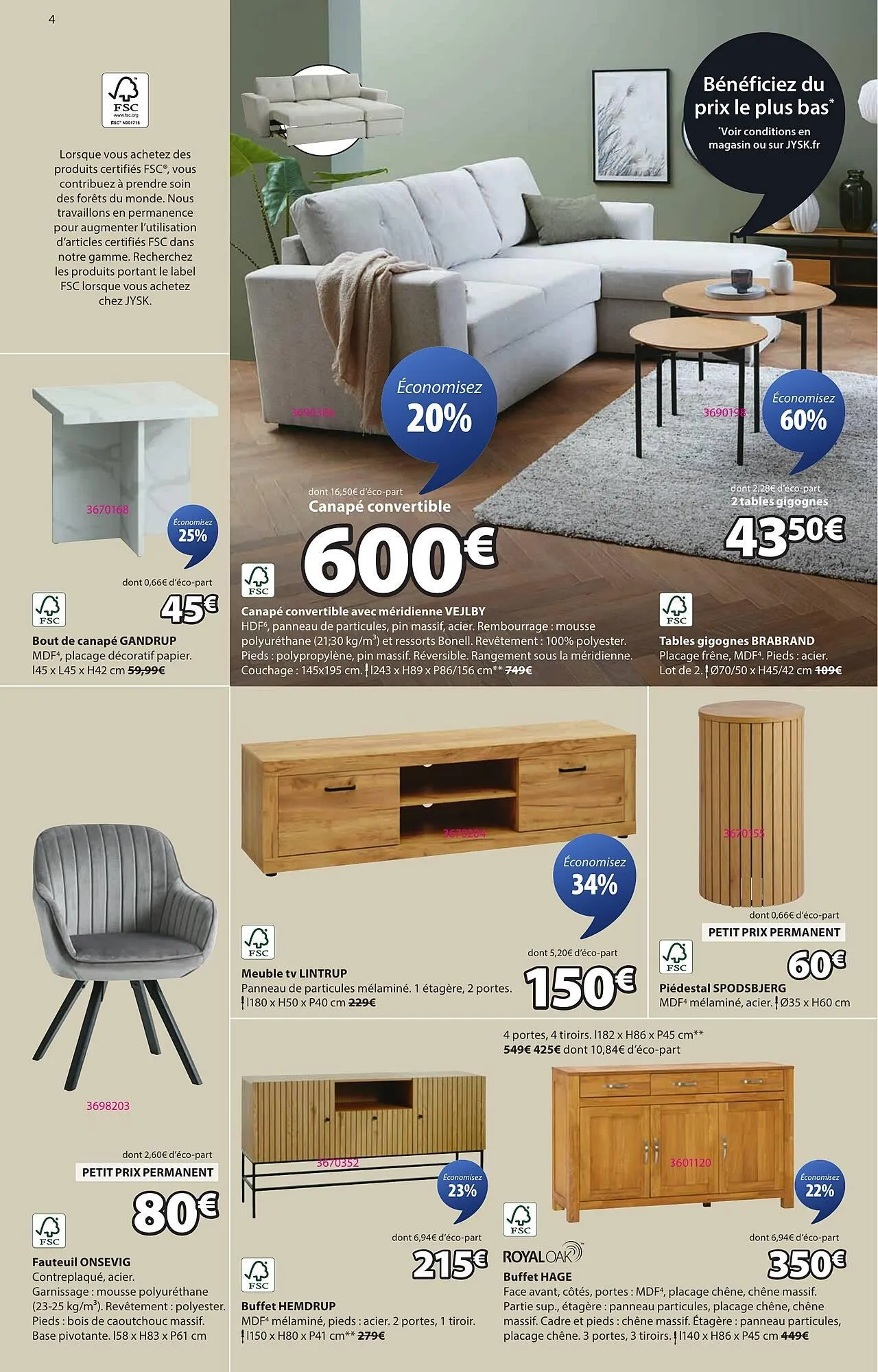 Catalogue JYSK du 1 juillet au 21 juillet 2025 - Catalogue page 4