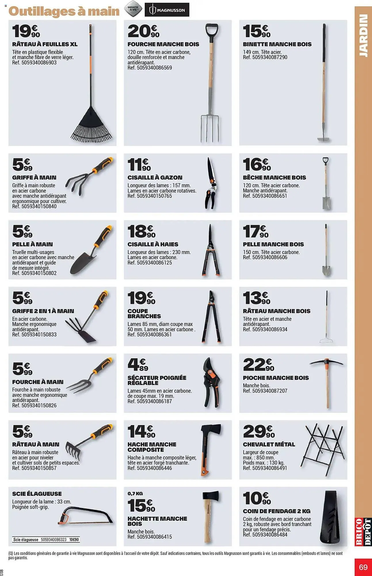 Catalogue Brico Dépôt du 25 mars au 12 juin 2026 - Catalogue page 69