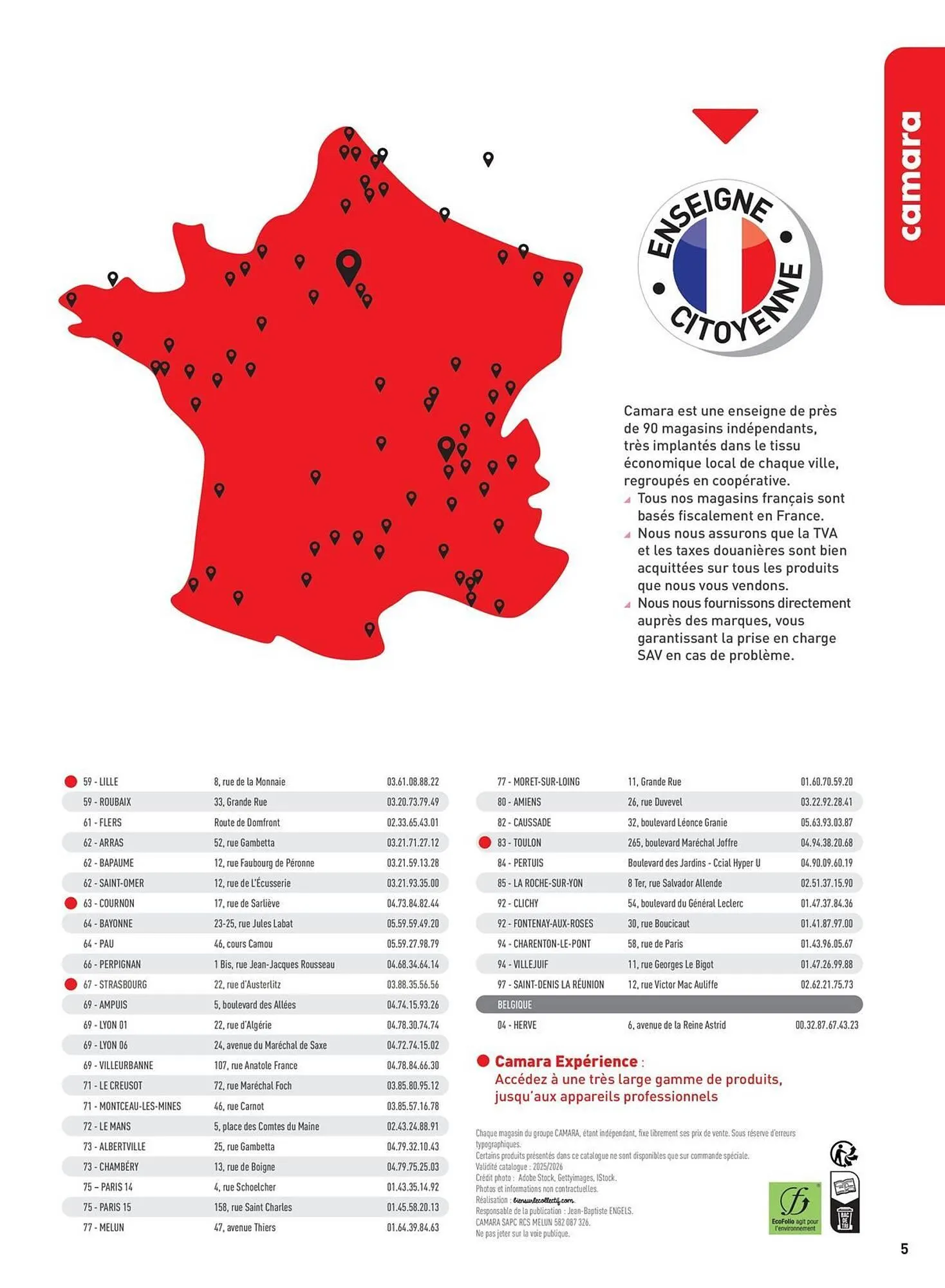 Catalogue Camara du 6 janvier au 31 décembre 2026 - Catalogue page 5