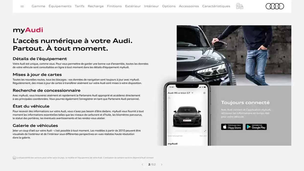 Audi e-tron GT du 7 janvier au 31 janvier 2026 - Catalogue page 2