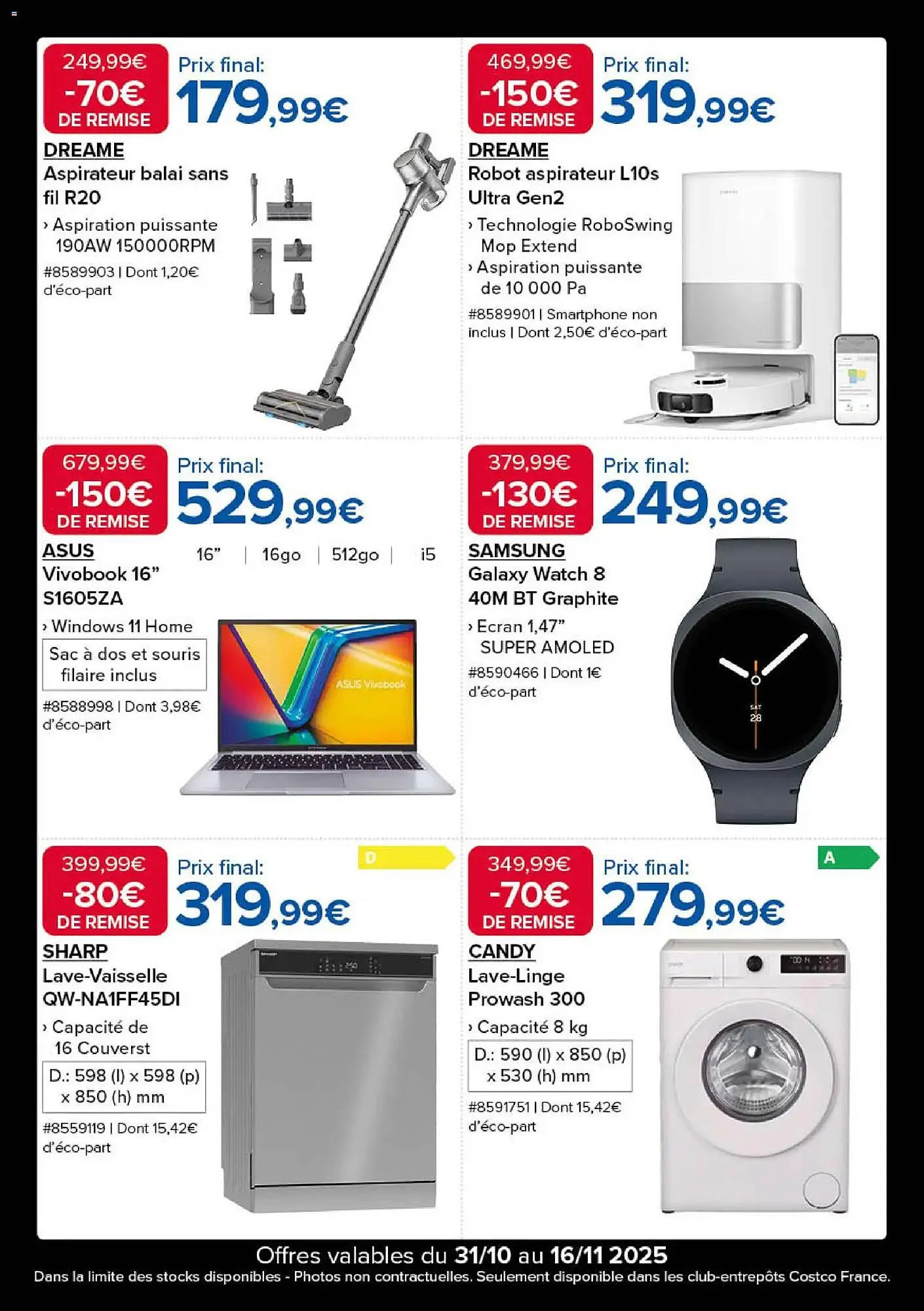 Catalogue Costco du 31 octobre au 16 novembre 2025 - Catalogue page 3