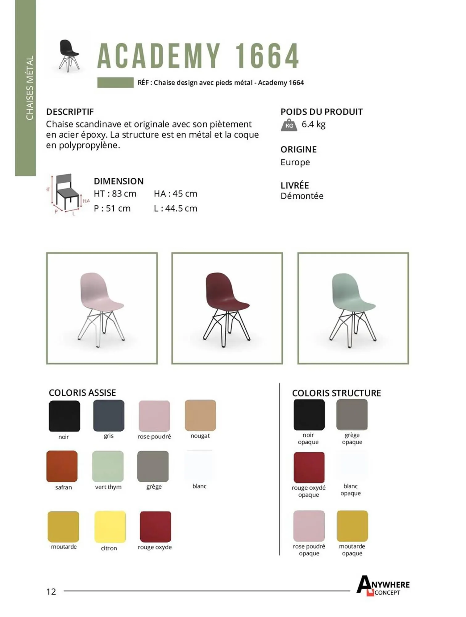 Catalogue 4 Pieds du 26 avril au 31 décembre 2023 - Catalogue page 12