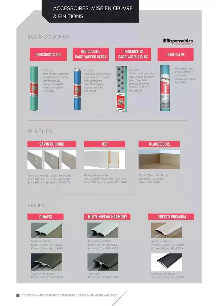 Aménagements Intérieurs du 20 janvier au 31 décembre 2025 - Catalogue page 14