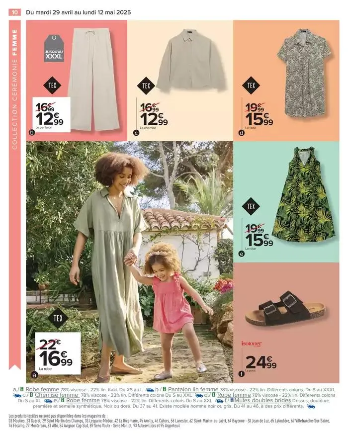 TEXTILE SPÉCIAL FÊTES du 29 avril au 12 mai 2025 - Catalogue page 12