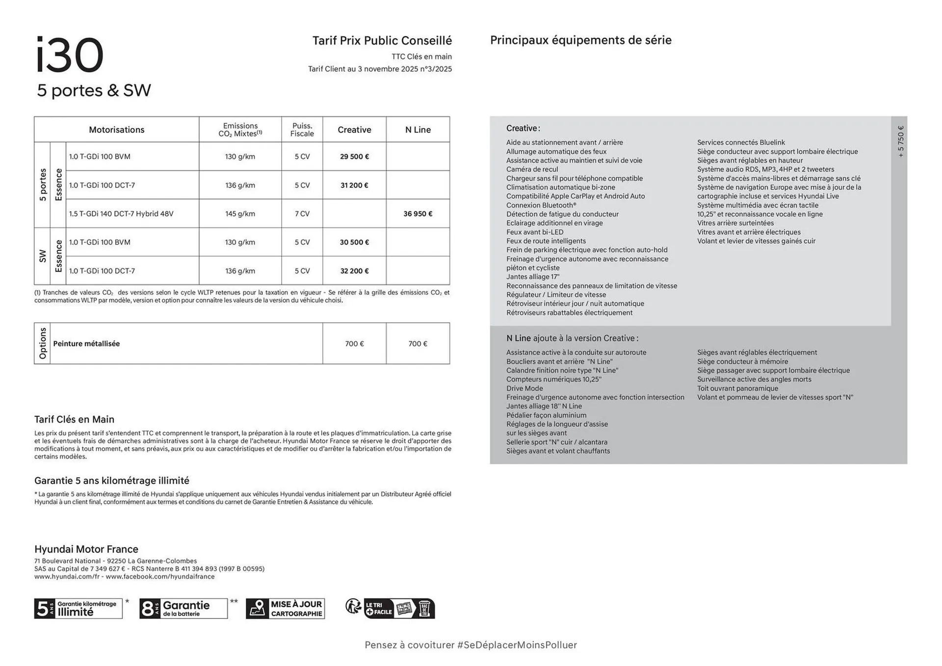 Catalogue Hyundai du 6 novembre au 6 novembre 2026 - Catalogue page 19