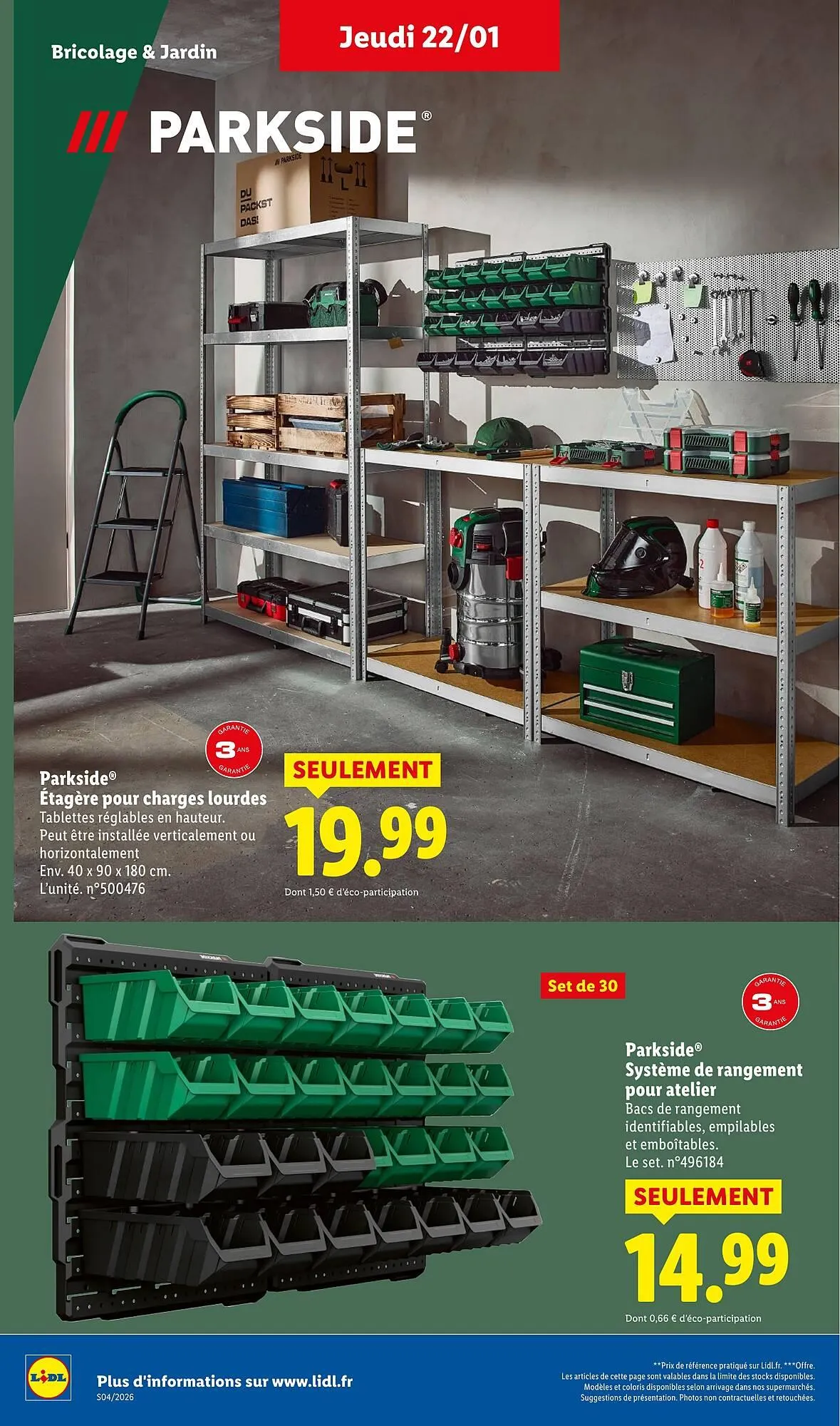 Catalogue Lidl du 22 janvier au 28 janvier 2026 - Catalogue page 44