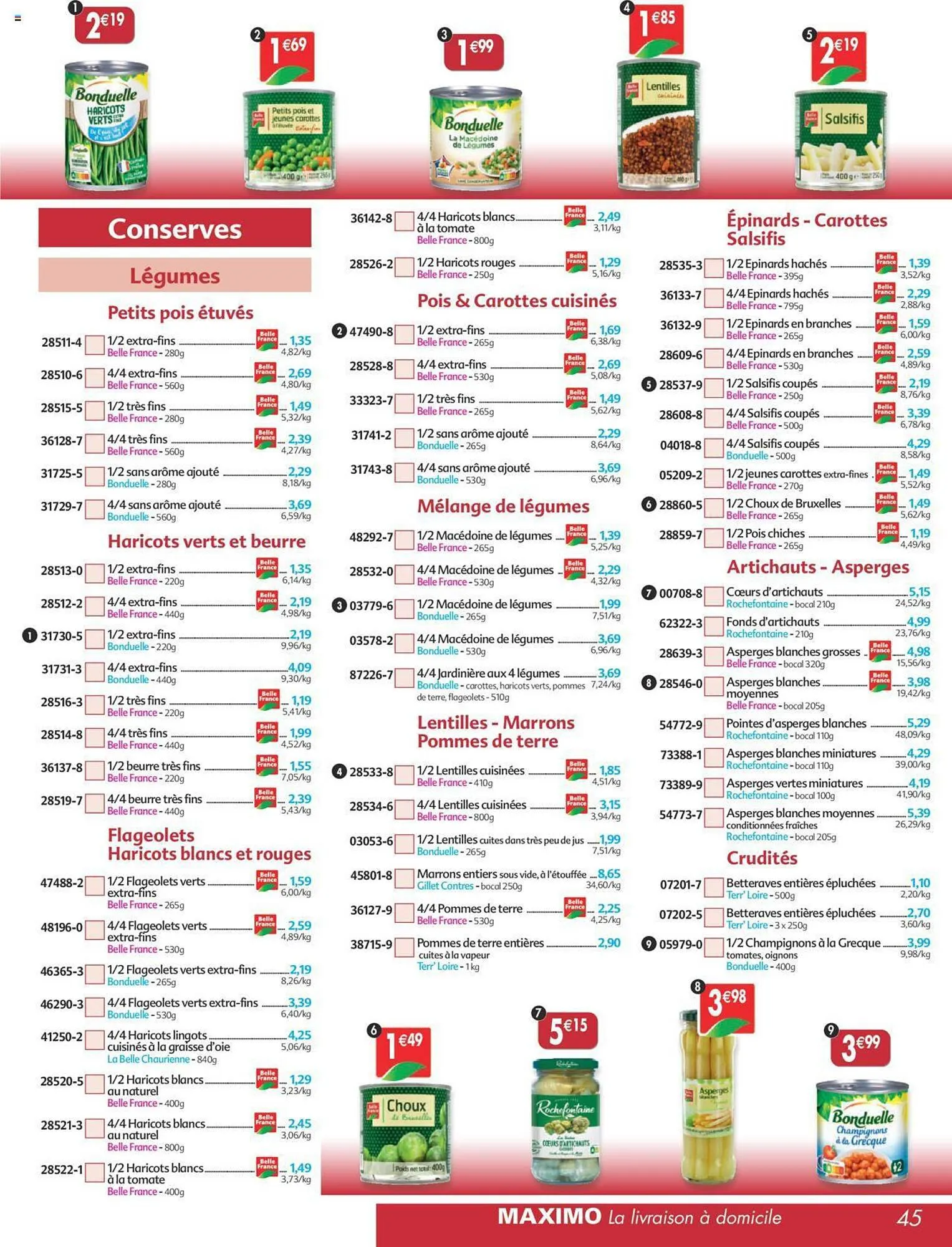 Catalogue Maximo du 19 janvier au 25 février 2024 - Catalogue page 45