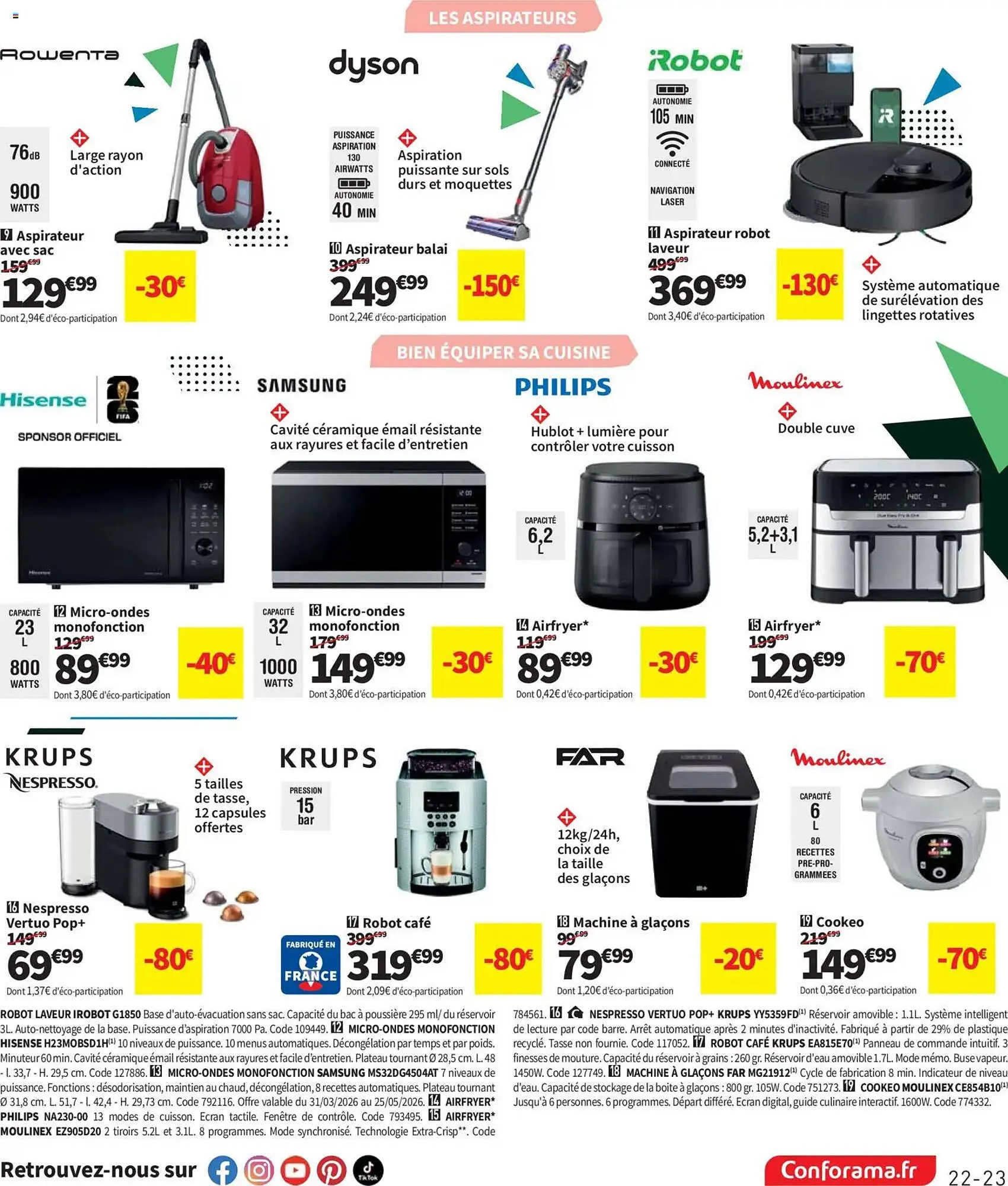 Catalogue Conforama du 28 avril au 25 mai 2026 - Catalogue page 23