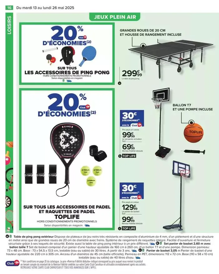 SPÉCIAL PLEIN AIR du 13 mai au 26 mai 2025 - Catalogue page 18