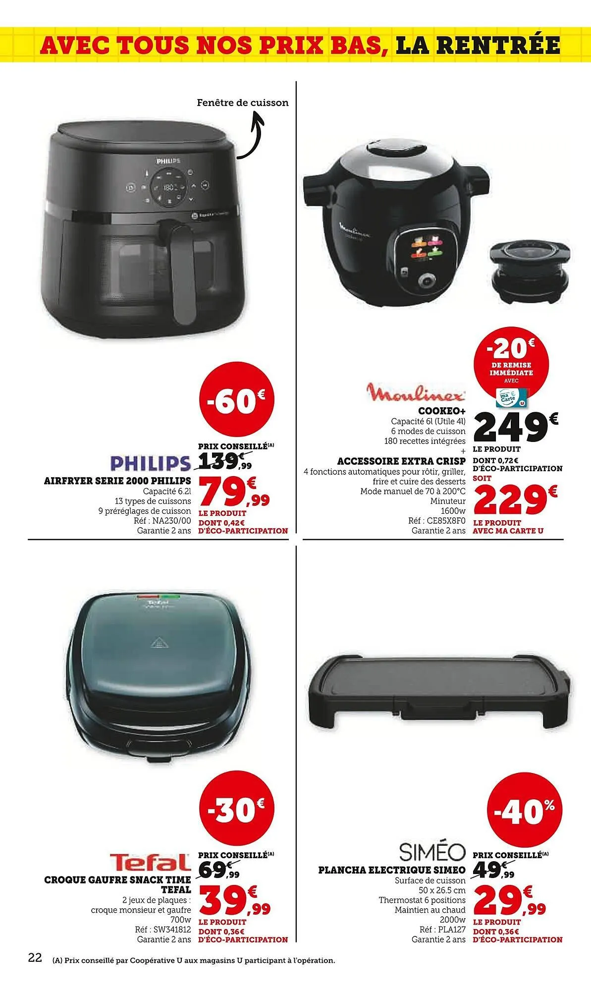 Catalogue Super U du 19 août au 7 septembre 2025 - Catalogue page 22