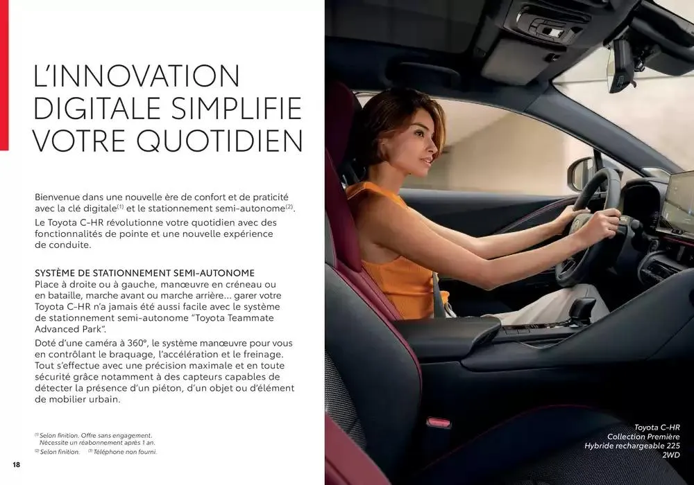 Toyota C-HR  du 28 avril au 26 avril 2026 - Catalogue page 18