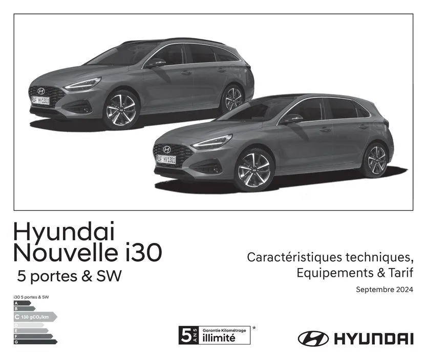 Hyundai Nouvelle i30  du 3 septembre au 3 septembre 2025 - Catalogue page 22