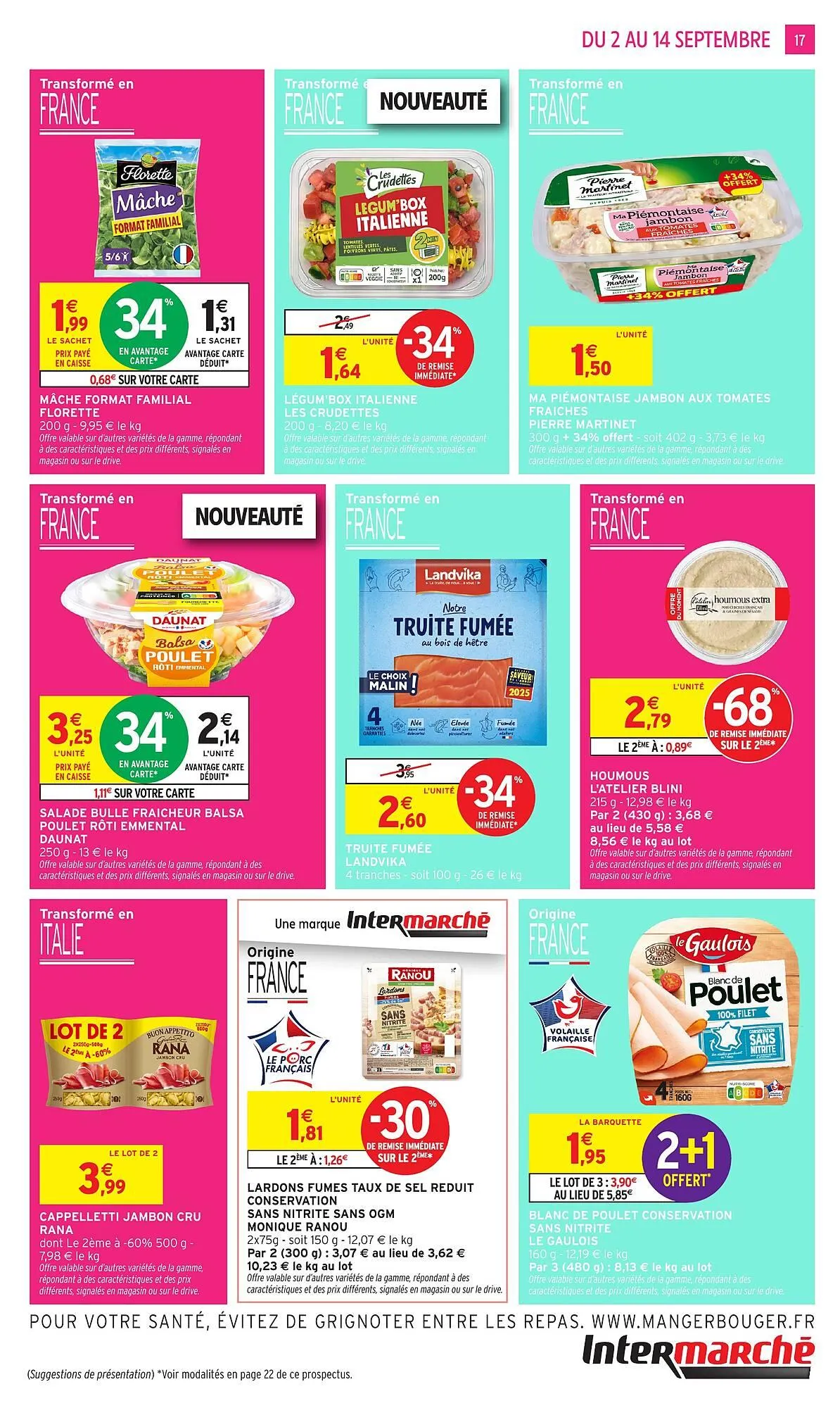 Catalogue Intermarché du 2 septembre au 14 septembre 2025 - Catalogue page 17