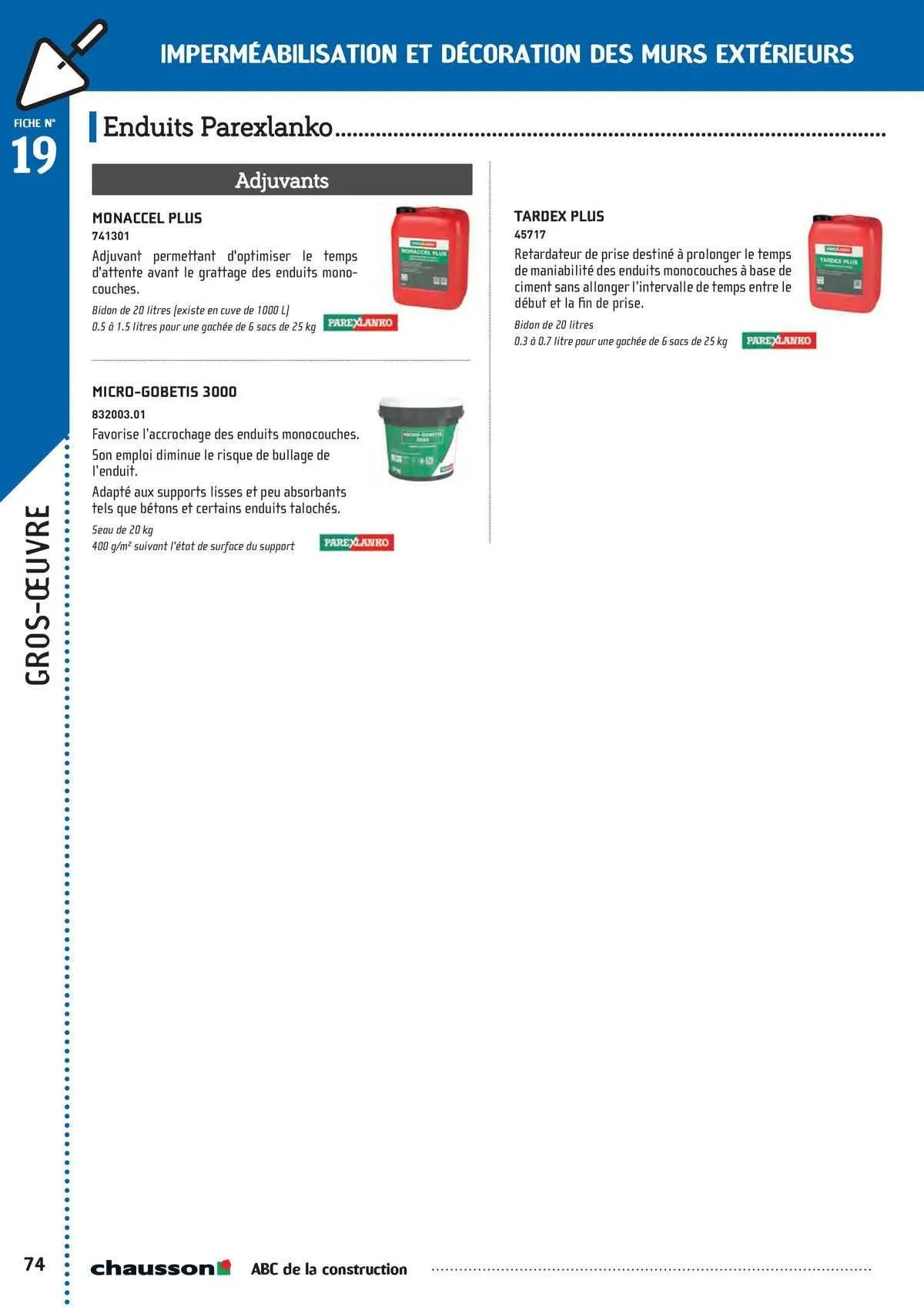 Catalogue Chausson Matériaux du 2 mai au 31 décembre 2025 - Catalogue page 63