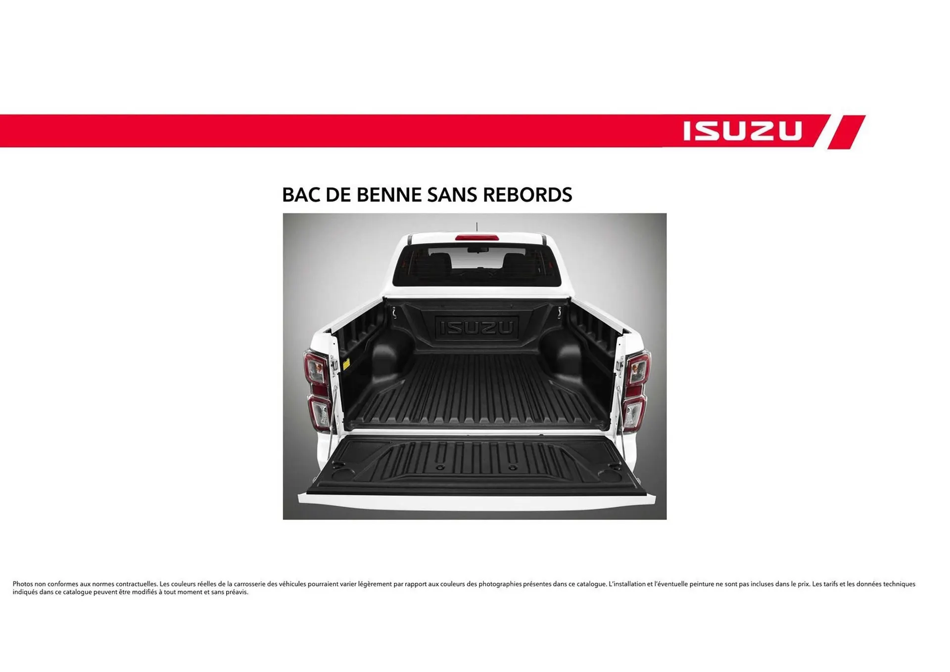 Catalogue Isuzu du 15 octobre au 15 octobre 2025 - Catalogue page 30