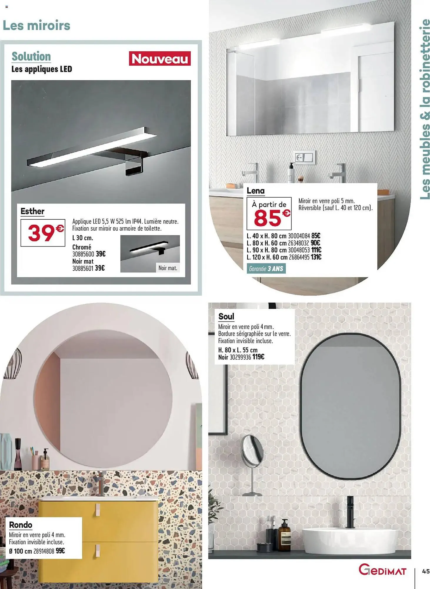Catalogue Gedimat du 1 avril au 30 avril 2026 - Catalogue page 45