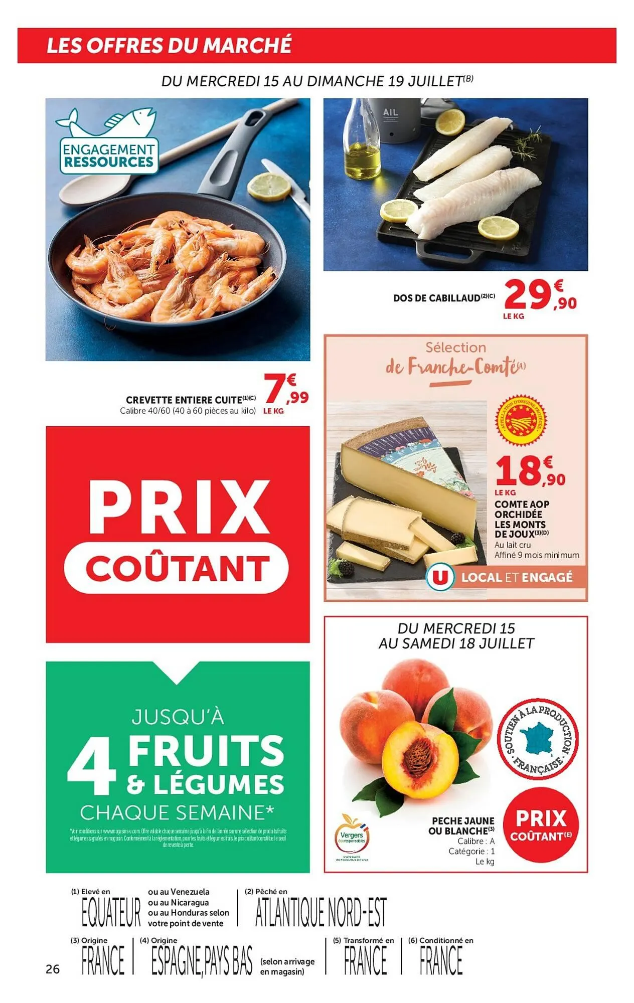 Catalogue Super U du 7 juillet au 9 août 2026 - Catalogue page 26
