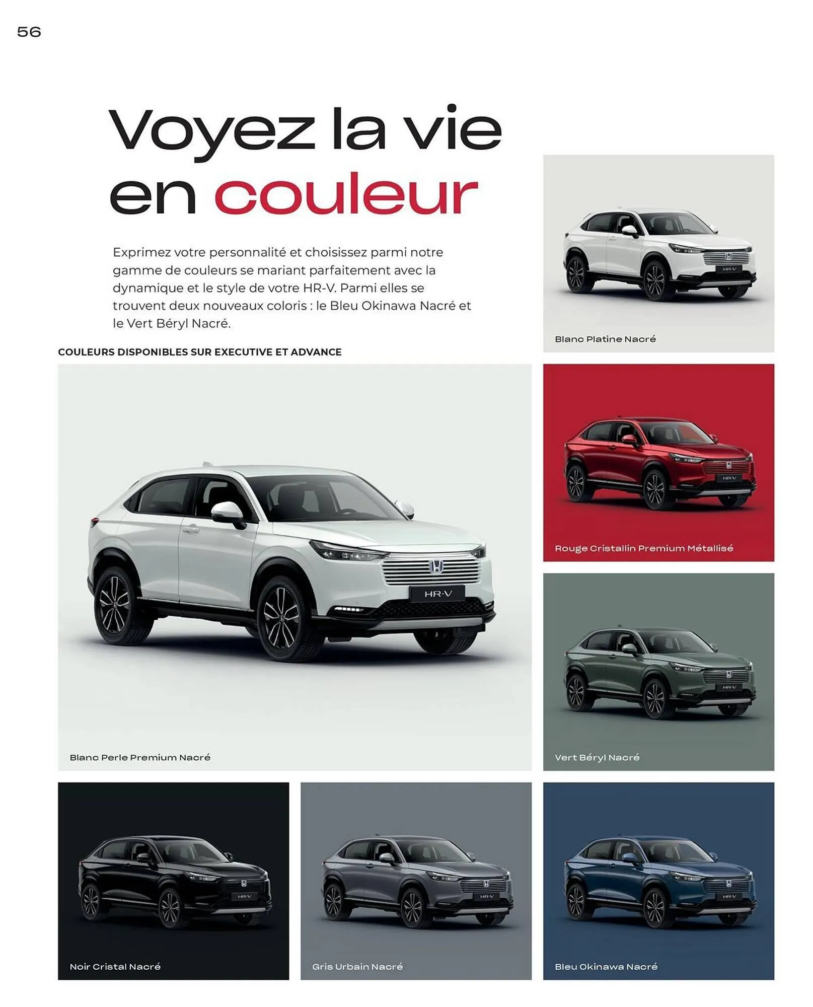 Catalogue Honda du 10 juin au 31 mars 2026 - Catalogue page 56