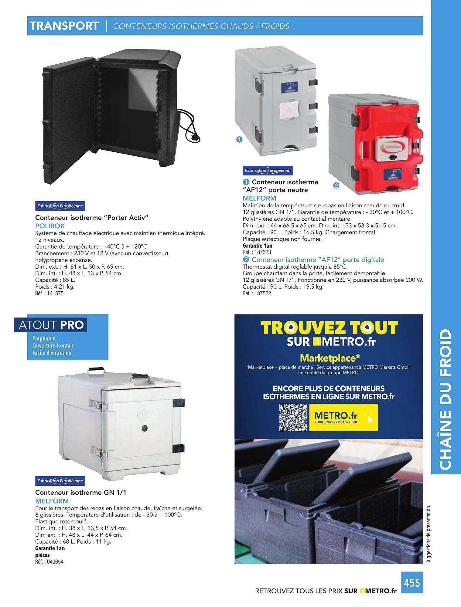 Catalogue METRO du 1 janvier au 31 décembre 2026 - Catalogue page 455