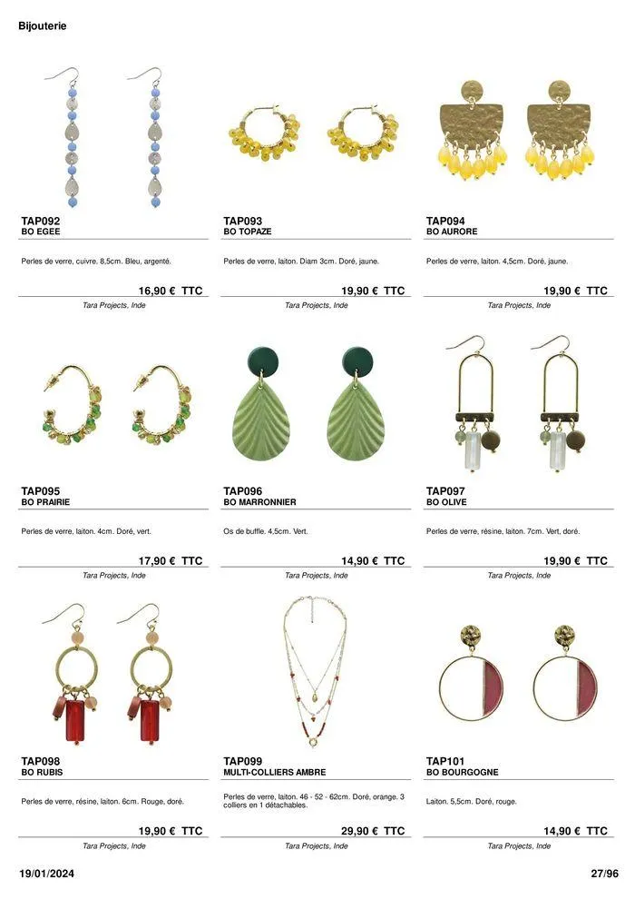 ARTISANAT . DéCORATION . MODE . JOUETS du 9 février au 31 août 2024 - Catalogue page 29