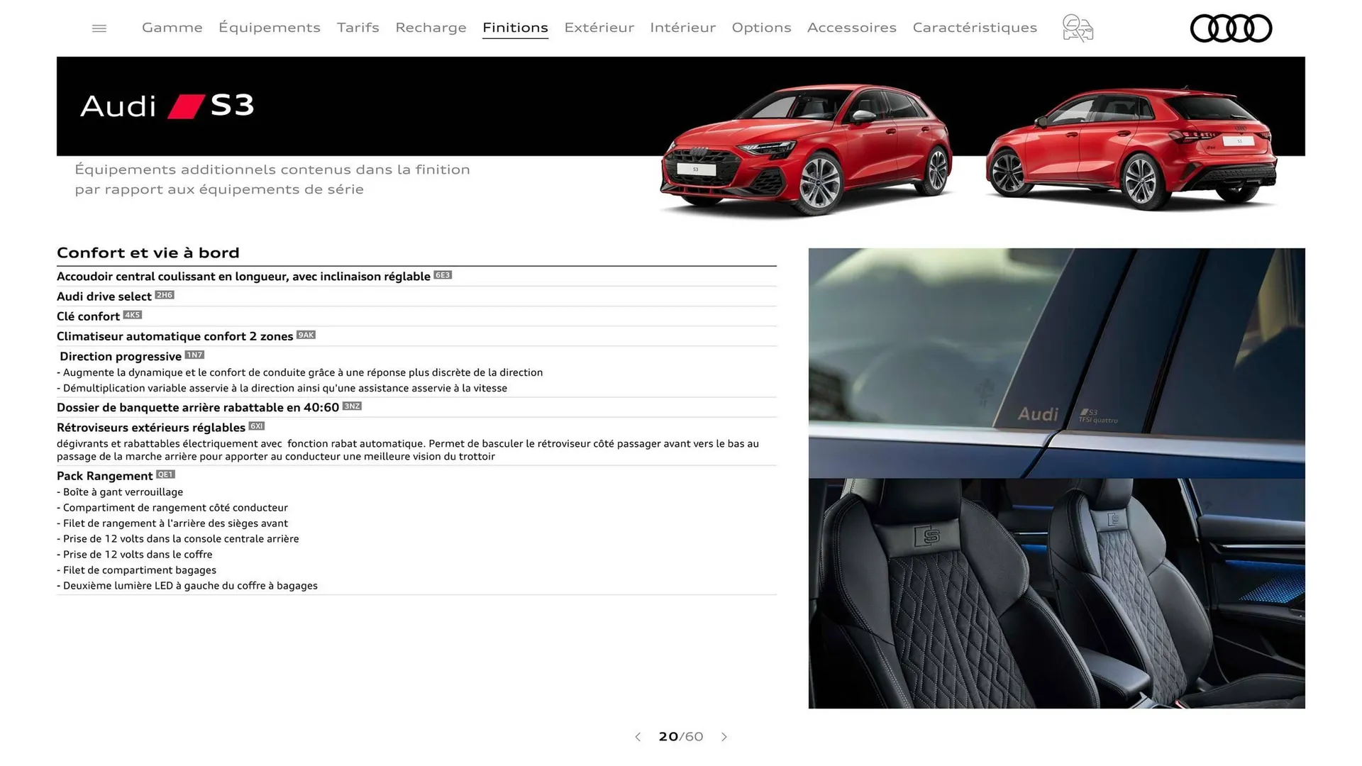 Catalogue Audi du 7 janvier au 31 janvier 2026 - Catalogue page 20