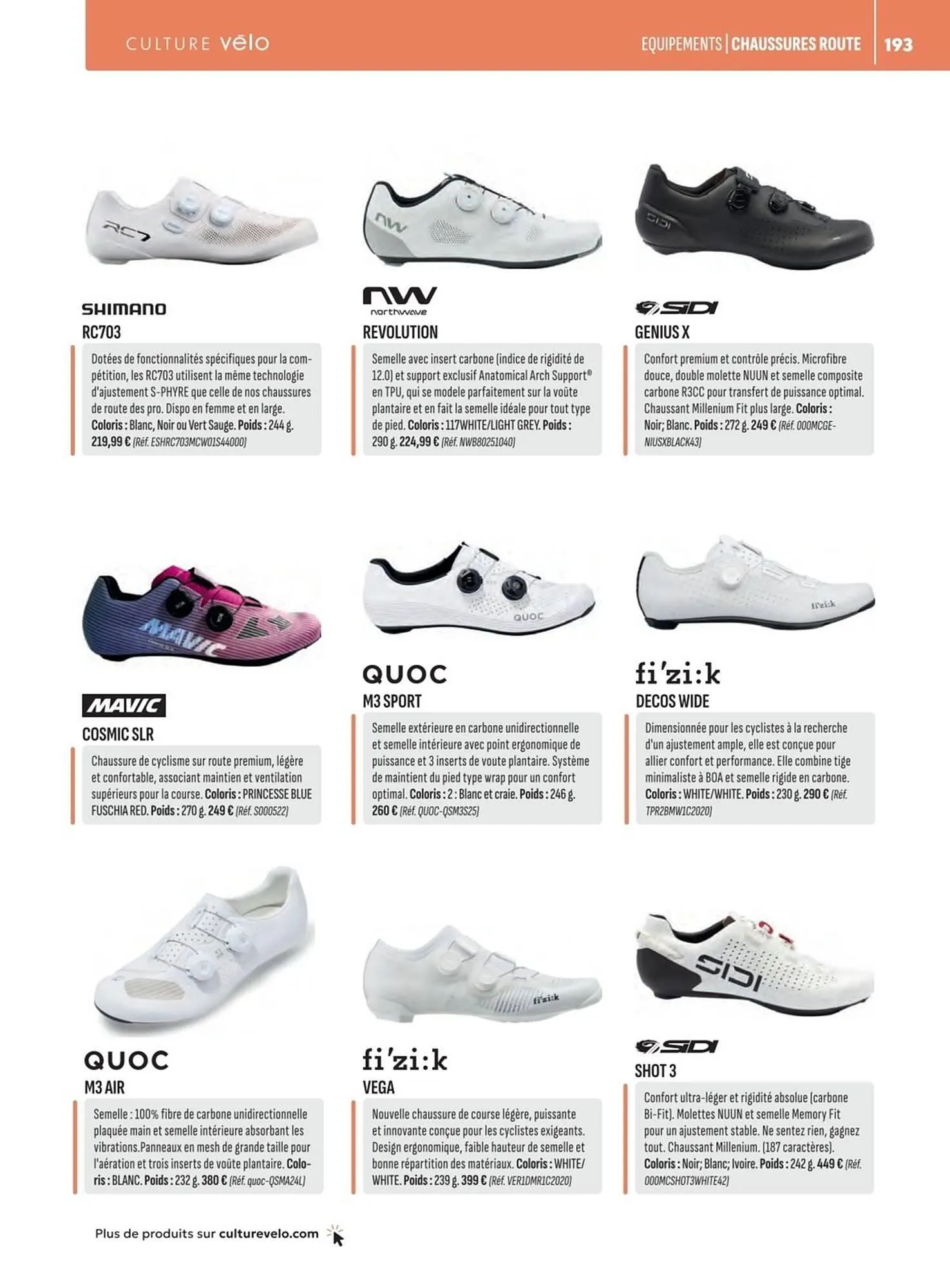 Catalogue Culture Vélo du 19 décembre au 31 décembre 2026 - Catalogue page 193