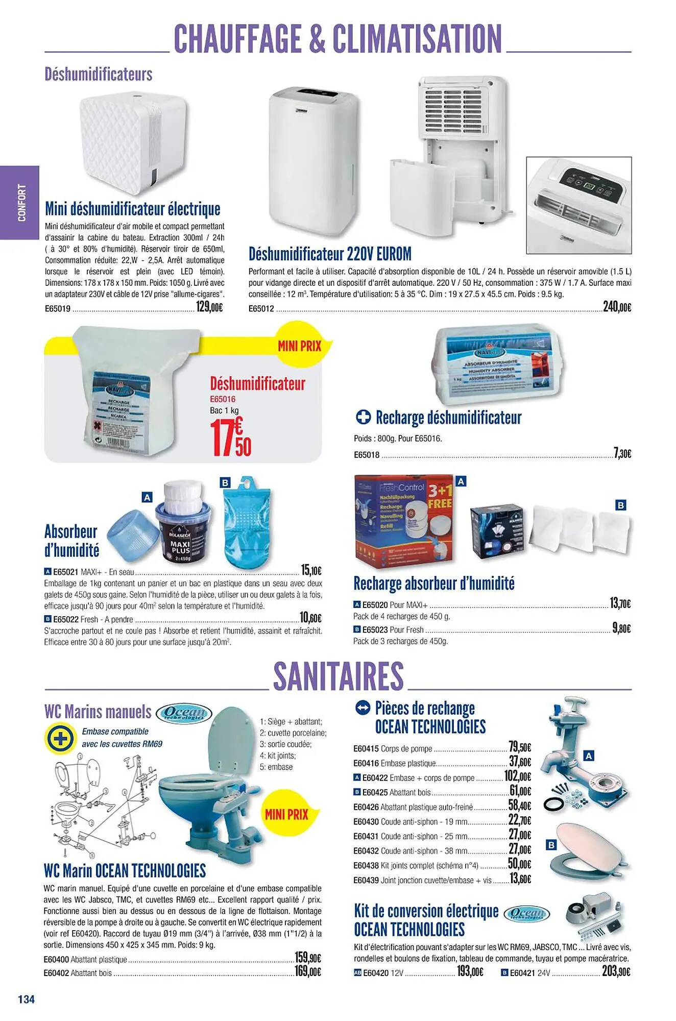 Catalogue Accastillage Diffusion du 1 mars au 31 décembre 2023 - Catalogue page 136