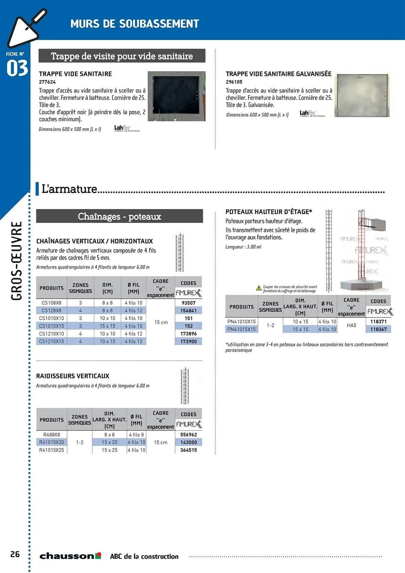 Catalogue Chausson Matériaux du 2 mai au 31 décembre 2025 - Catalogue page 28