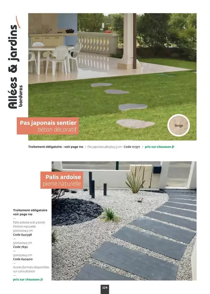 Aménagez votre extérieur SAISON 2025 du 1 janvier au 31 décembre 2025 - Catalogue page 126