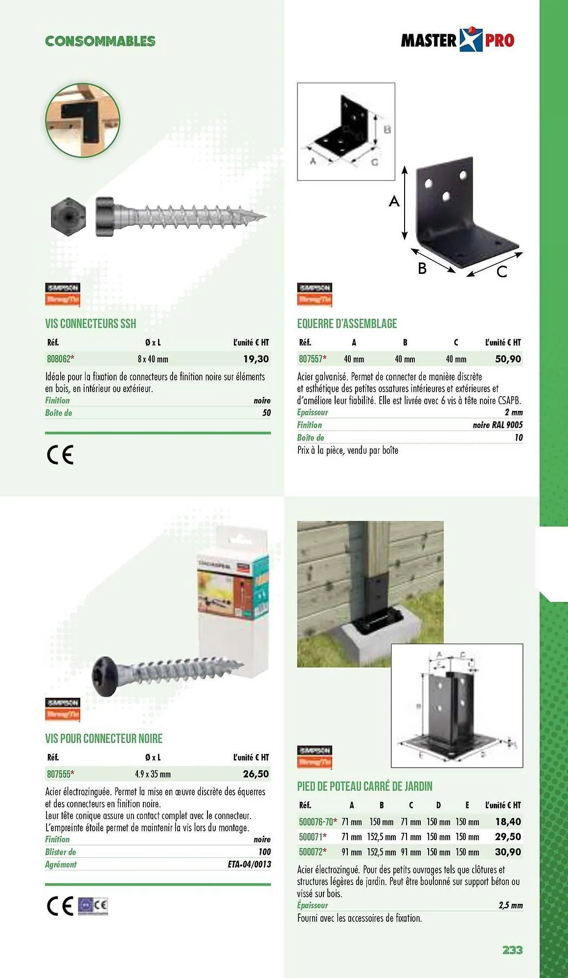 Catalogue Master Pro du 3 janvier au 31 décembre 2025 - Catalogue page 235