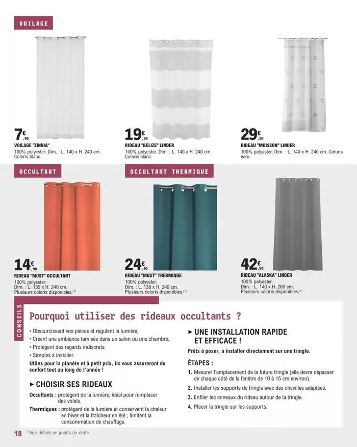 Guide Decoration Interieure du 2 mai au 31 décembre 2025 - Catalogue page 18