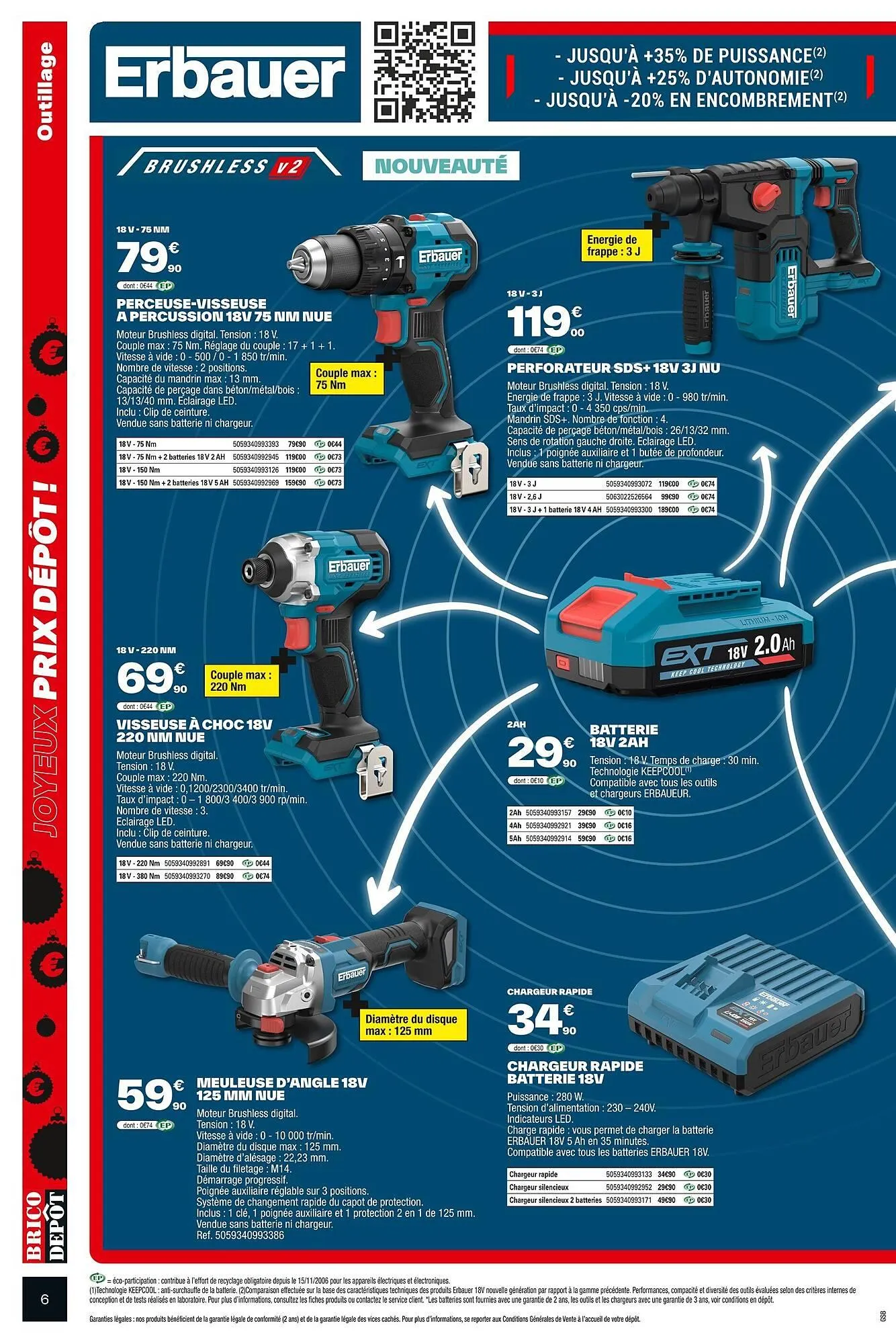 Catalogue Brico Dépôt du 28 novembre au 24 décembre 2025 - Catalogue page 6