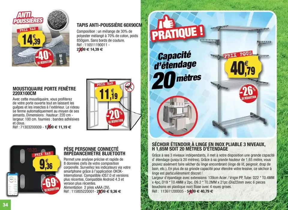 Arrivages de printemps du 6 février au 31 mai 2025 - Catalogue page 34